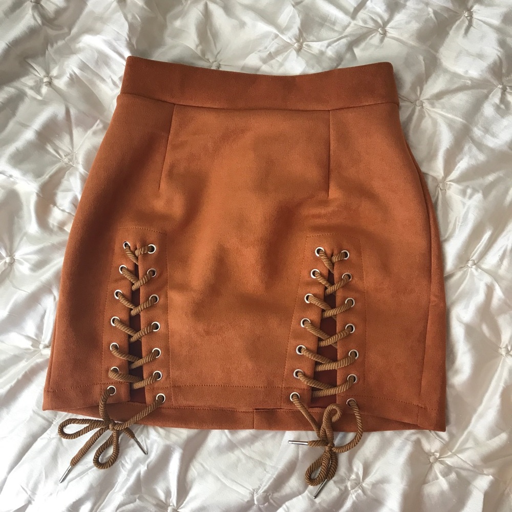 Tan skirt